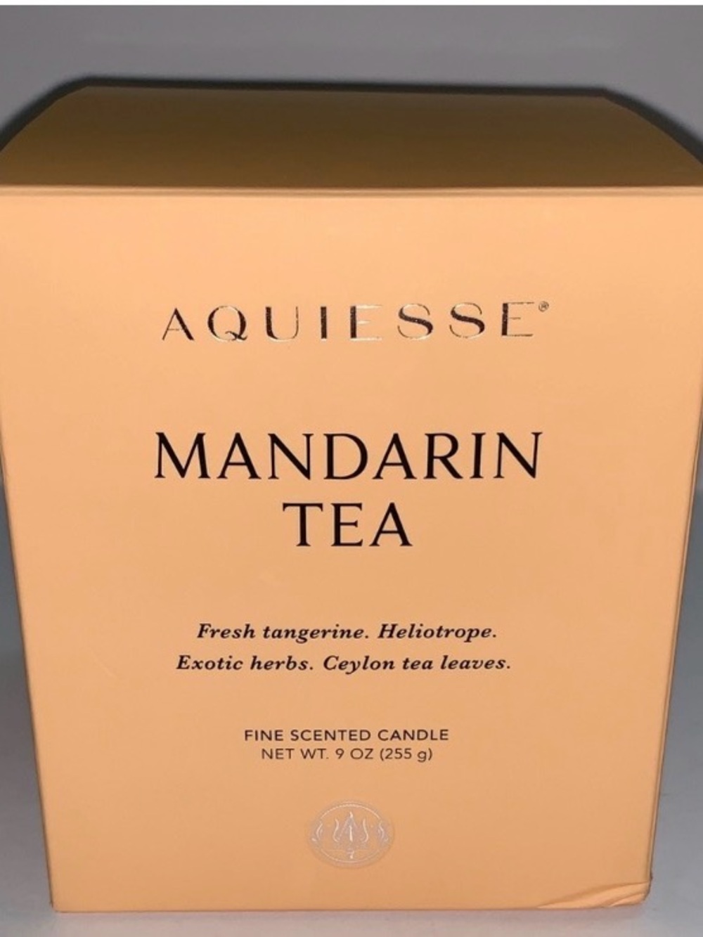 AQUIESSE Mandarin Tea Scented Candle